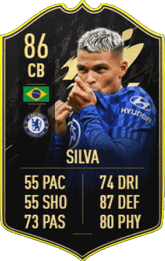 Thiago Emiliano da Silva Brasilien F I F A - Karten Spieler Videospiele Multimedia 