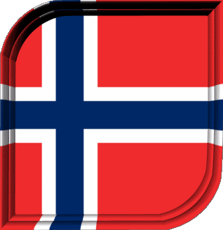 Plaza Noruega Europa Banderas 