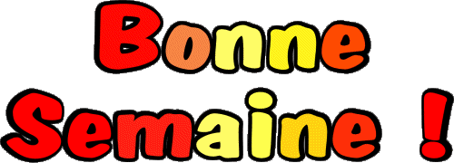 04 Bonne Semaine Français Messages 