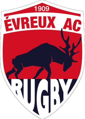 Evreux AC Dept 27 Rugby Club Francia Logo Sportivo 