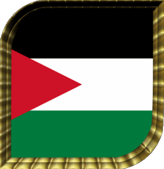 Square Jordan Asia Flags 