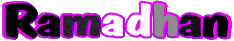 Ramadhan R MASCHIO - Maghreb Musulmano Nome 