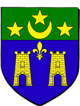 Blasón-Blasón TONNEINS 47 Departamentos - Ciudades Francia Banderas 