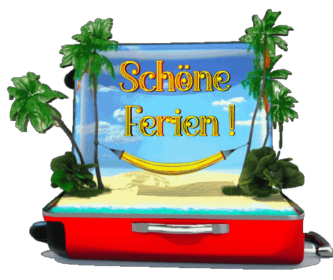 19 Transparent Background Schöne Ferien German Messages 