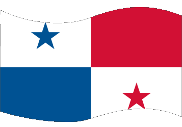 Rectangle Panama Amériques Drapeaux 