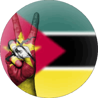Rond Mozambico Africa Bandiere 