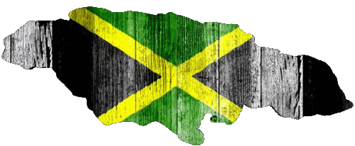 Carte Jamaïque Amériques Drapeaux 