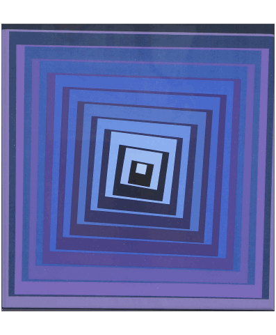 Victor Vasarely Pittore di artisti Umorismo -  Fun 