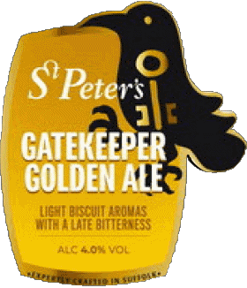 Gatekeeper golden ale-Gatekeeper golden ale St  Peter's Brewery UK Birre Bevande 