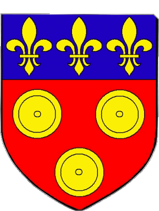 Wappen-Wappen RODEZ 12 Abteilungen - Städte Frankreich Fahnen 