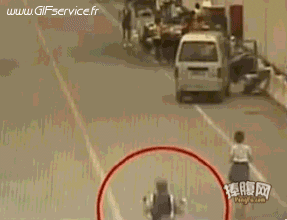 Fun Accident - Fail Scooter Trasporti Umorismo -  Fun 