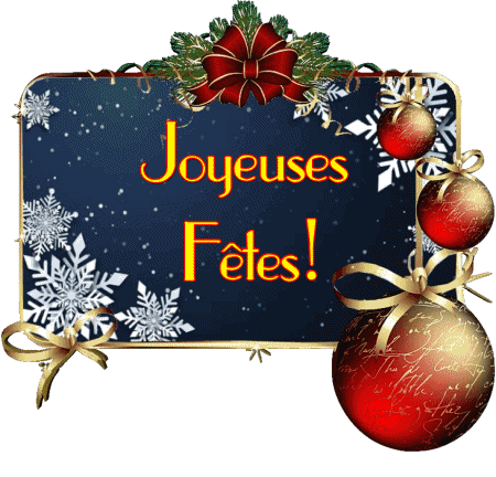 Serie 11 Joyeuses Fêtes (Noël) Français Messages 