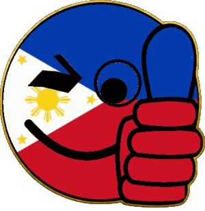 Smiley - OK Filipinas Asia Banderas 