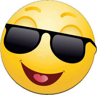 Sunglasses Emoticons Messages 