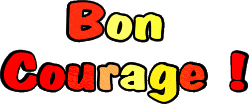 04 Bon Courage Francese Messagi 