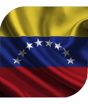 Quadrato Venezuela America Bandiere 