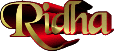 Ridha R MASCULINO - Magreb Musulmán Nombre 