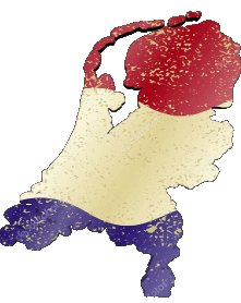 Map Netherlands Europe Flags 
