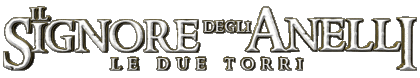 Italian Logo The Two Towers The Lord of the Rings Movies International Multi Media 