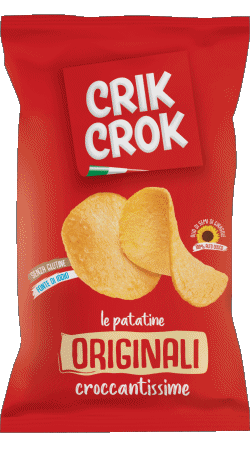 Crik Crok Italia Aperitivos - Chips - Snack Comida 