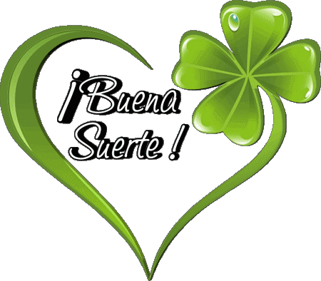 06 Fond Transparent Buena Suerte Espagnol Messages 