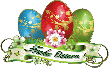 07 Frohe Ostern German Messages 