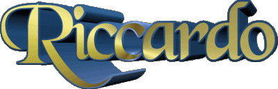 Riccardo R MANN - Italien Vorname 