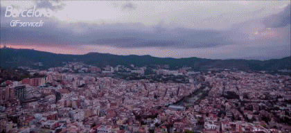 Espagne - Barcelone Luoghi - TimeLapse Umorismo -  Fun 