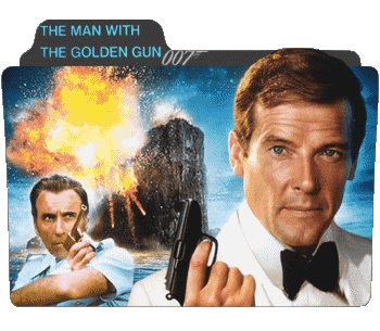 Icones L'Homme aux pistolets d'or James Bond 007 Cinéma International Multi Média 