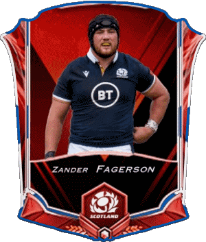 Zander Fagerson Equipe 2022 Ecosse Rugby - Joueurs Sports 