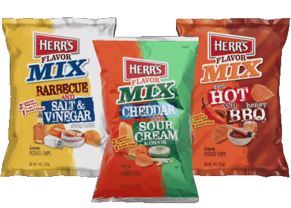 Herr's U.S.A Chips - Snack - Crips Essen 