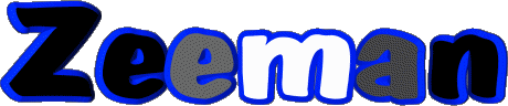 Zeeman Z MANN - UK - USA - IRL - AUS - NZ Vorname 