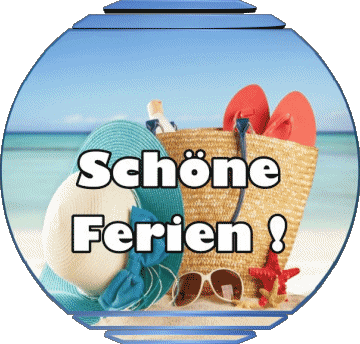 02 Fond Transparent Schöne Ferien Allemand Messages 