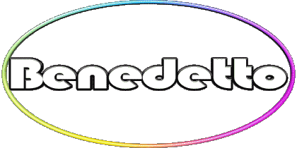 Benedetto B MASCULINO - Italia Nombre 