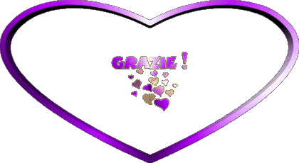 Cuore Grazie Italiano Messagi 