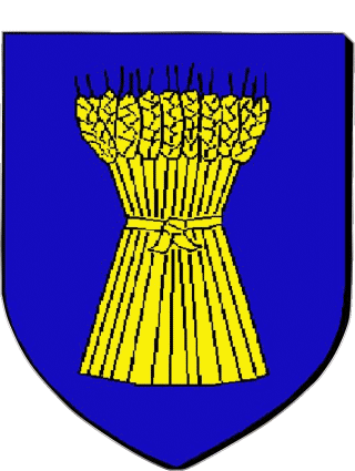 Blasón-Blasón CHANTONNAY 85 Departamentos - Ciudades Francia Banderas 