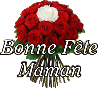 04 Bonne Fête Maman Francés Mensajes 