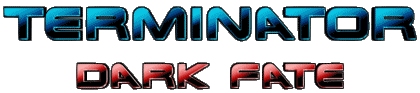 Logo Dark Fate Terminator Películas Internacional Multimedia 