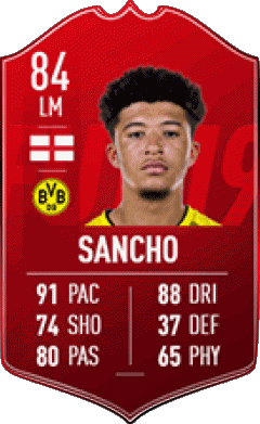 Jadon Sancho England F I F A - Karten Spieler Videospiele Multimedia 