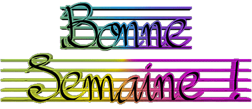 01 Bonne Semaine French Messages 