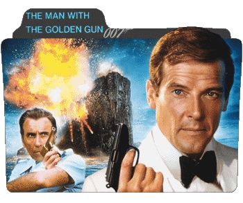 Icones L'Homme aux pistolets d'or James Bond 007 Cinéma International Multi Média 