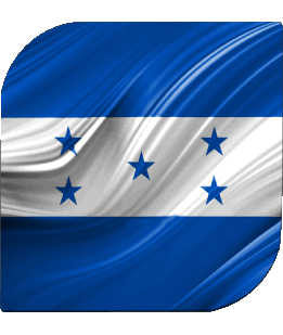 Carré Honduras Amériques Drapeaux 