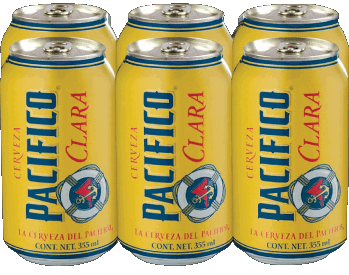 Pacifico Clara Mexico Cervezas Bebidas 