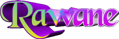 Rawane R WEIBLICH - Maghreb Muslim Vorname 