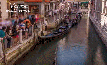 Italie - Venise Lieux -  TimeLapse Humour - Fun 