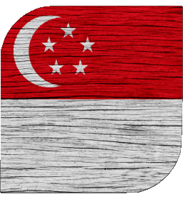 Plaza Singapur Asia Banderas 