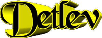 Detlev D Mann - Deutschland Vorname 