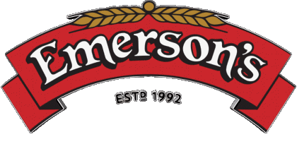 Logo-Logo Emerson's Neuseeland Bier Getränke 