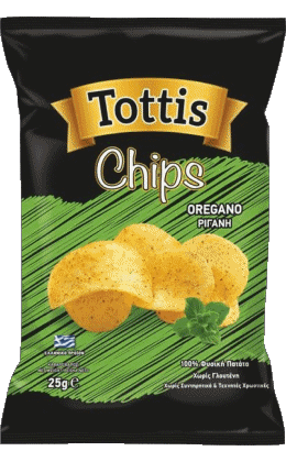 Tottis Griechenland Chips - Snack - Crips Essen 