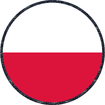 Tondo Polonia Europa Bandiere 